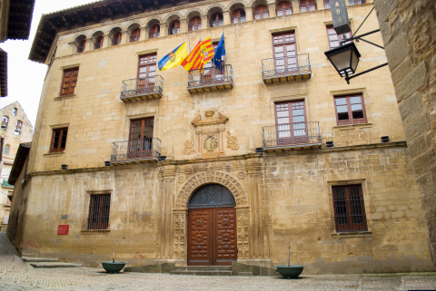 Edificio del Ayuntamiento de Sos del Rey Católico Resultados electorales Consejos Comarcales Aragón